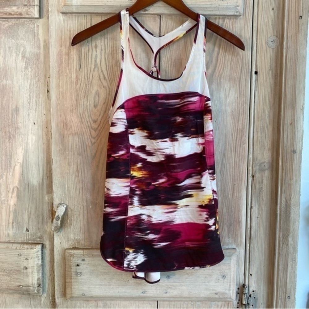 Lululemon Athletica 5 Mile Singlet Work Out Yoga Tank Top - Picture 1 of 6